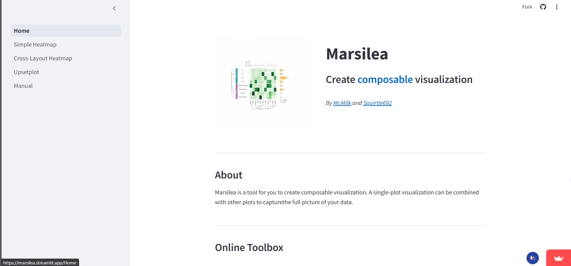 Marsilea,可以像拼图一样组合不同的可视化图表
